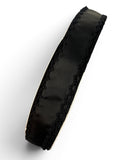 7/8” Black/ Black Moonstitch