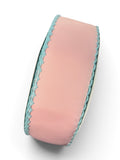 2.25” Pink/ Blue Moonstitch