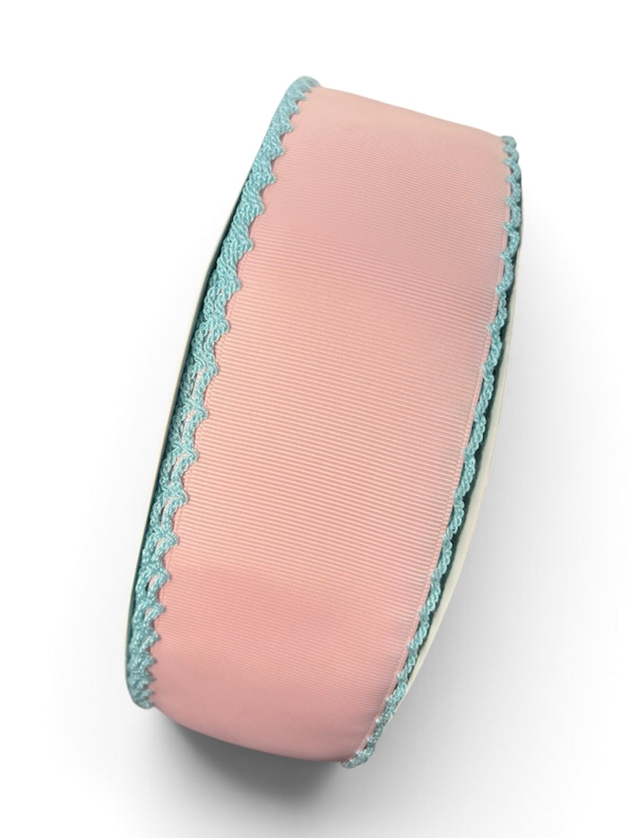 2.25” Pink/ Blue Moonstitch
