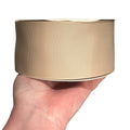 2.5" Plain Tan Grosgrain