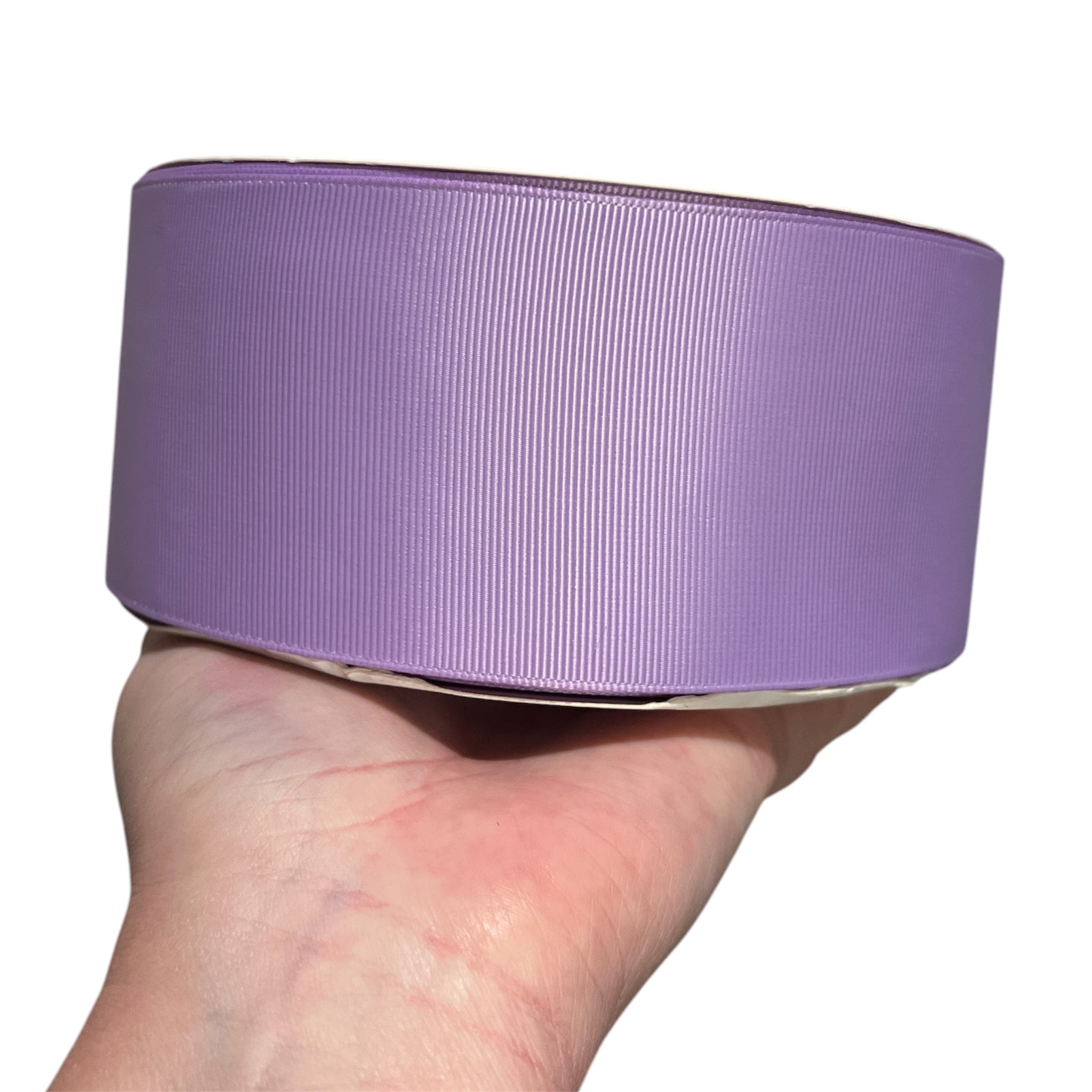 2.5" Plain Lavender Grosgrain
