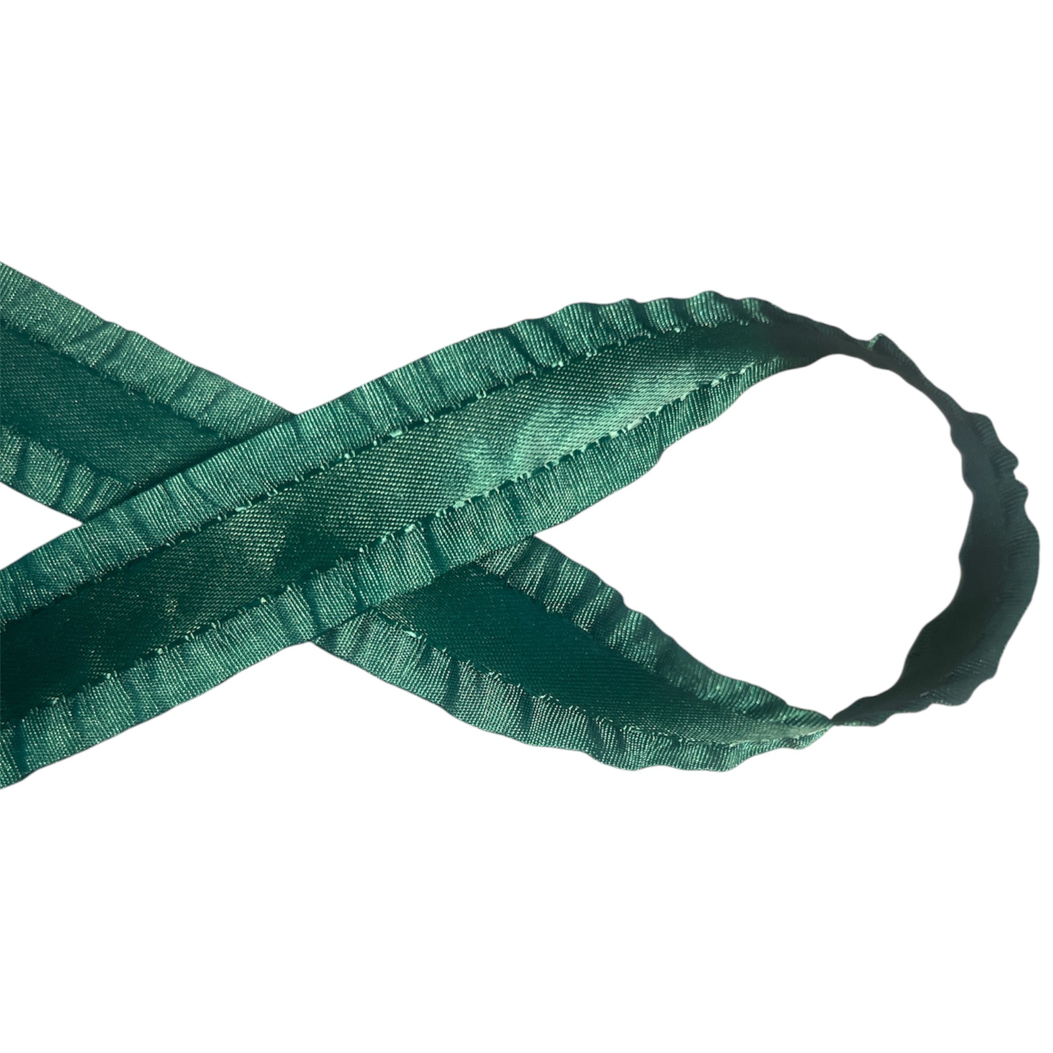7/8 Deep Green Ruffle