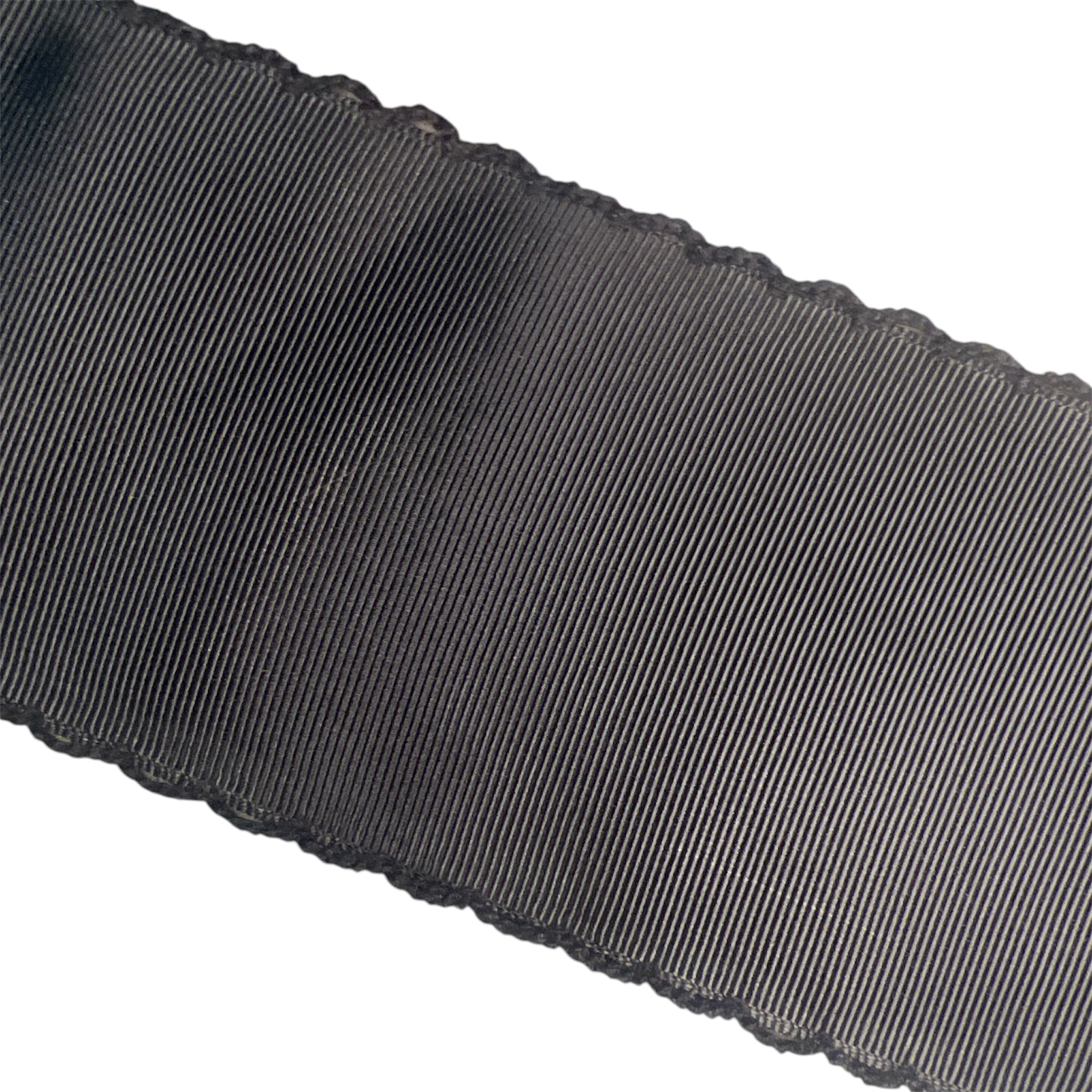 3" Black on Black Moonstitch